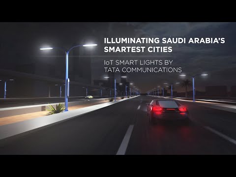 Intelligent Illumination of a Saudi Province | Tata Communications