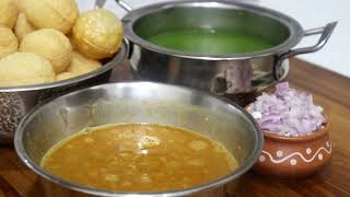 Original Panipuri Curry And Pani Puri Water || అస్సలు అయినా పానీపూరి కర్రీ అలాగే  పానీపూరి వాటర్
