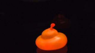 Bouncing water balloon in Slow Motion #1