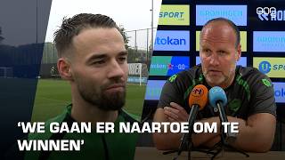 FC Groningen met Marco Rente op zoek naar drie punten in Kralingen