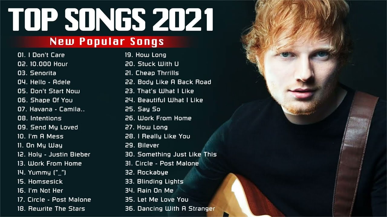 English Songs 2021  Top 40 Popular Songs Playlist 2021 Best English Music Collection 2021