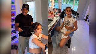 Le Hice A Mi Novia El Peinado Viral De Tiktok Deiby Ruiz