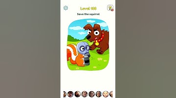 DOP3 Level 108 Save The Squirrel #shorts