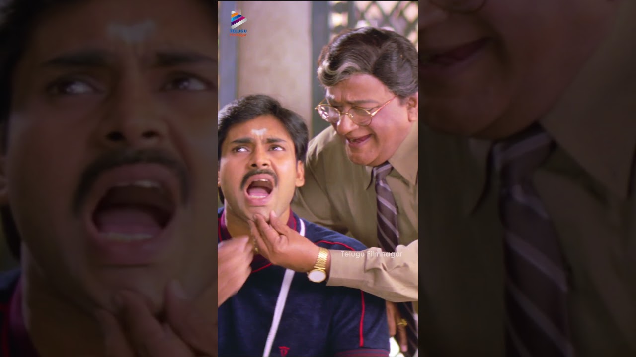 #PawanKalyan Gets Caught While Cheating | #Thammudu Movie Comedy Scene | #PreetiJhangiani | #Shorts