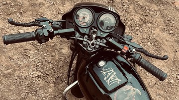 Splendor plus Bike Me Clip On Handlebar kaise Install kare🖤🔥 #handlebar #howto #automobile #viral