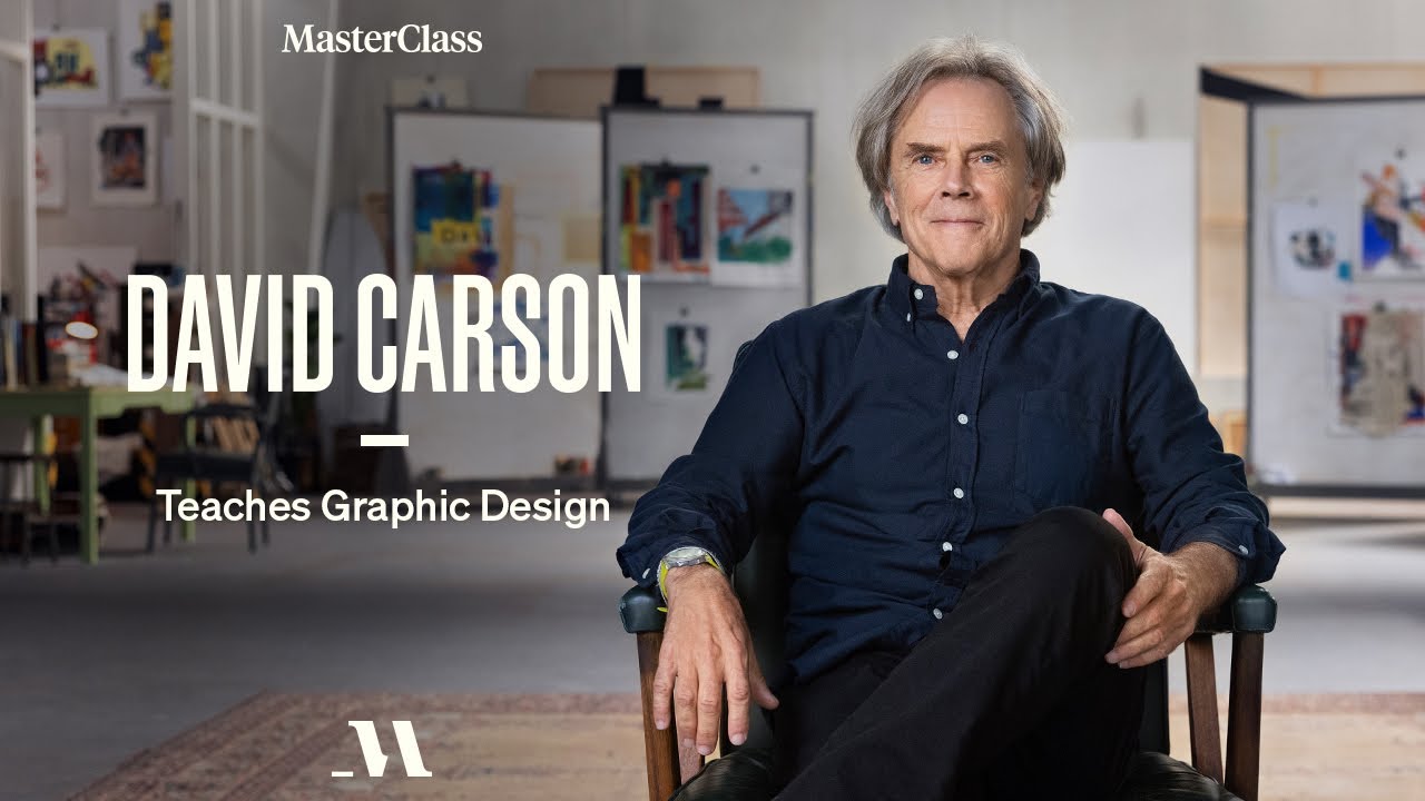 David Carson Teaches Graphic Design | Official Trailer | MasterClass