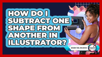 How Do I Subtract One Shape From Another In Illustrator?