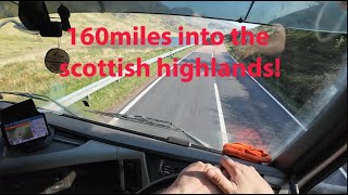 160 miles into the scottish highlands in 4K!