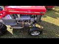 Massey Ferguson V8 Garden Tractor at Steam O Rama Steam and Gas antique engine Show 10/3/2020