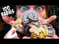 Inspecting 100 Of The Most Insane Baby Snakes!