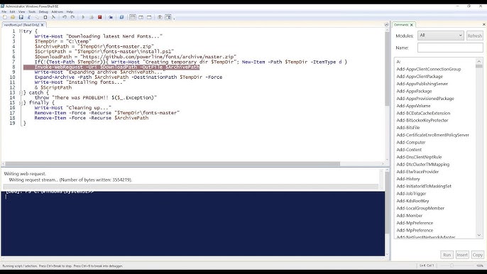 How to chain multiple PowerShell commands on one line - Thomas Maurer