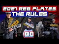 2021 REGISTRATION PLATE LAWS - EVERYTHING YOU NEED TO KNOW ABOUT 3D/4D, SHORTENED PLATES AND MORE!