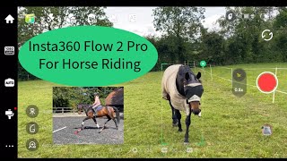 Using The Insta360 Flow 2 Pro For Horse Riding
