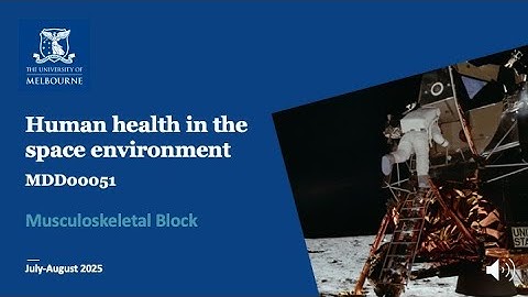 HHiSE Musculoskeletal Block Overview 2025