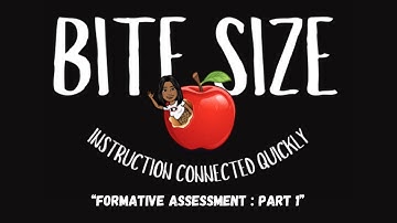 Mini-Series: Formative Assessment Part 1