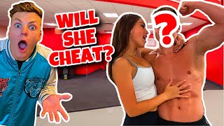 FOLLOWING MY GIRLFRIEND FOR 24 HOURS! *WHO IS HE*