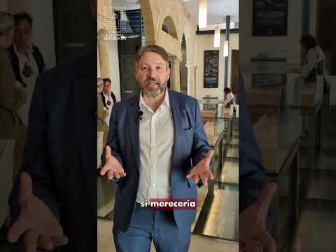 Víctor Cageao visita el nuevo Centro de Información y Recepción de Visitantes