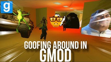 Messing around in Gmod with my friends