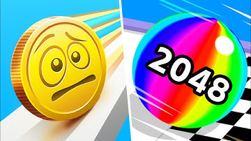 Ball Run 2048 Vs Coin Rush - All Levels Gameplay Walkthrough Android iOS NEW APK MEGA UPDATE