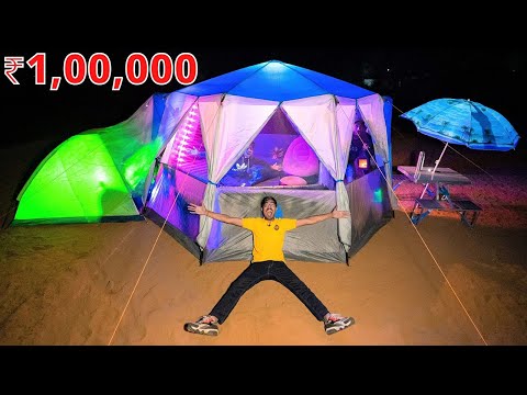 ₹1,00,000 Luxury Tent Making | 100% Fully
