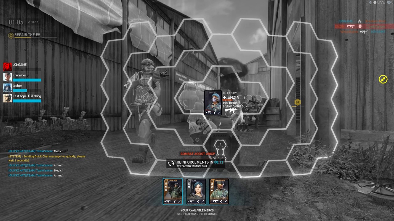 Dirty Bomb: Thunder concuss bug