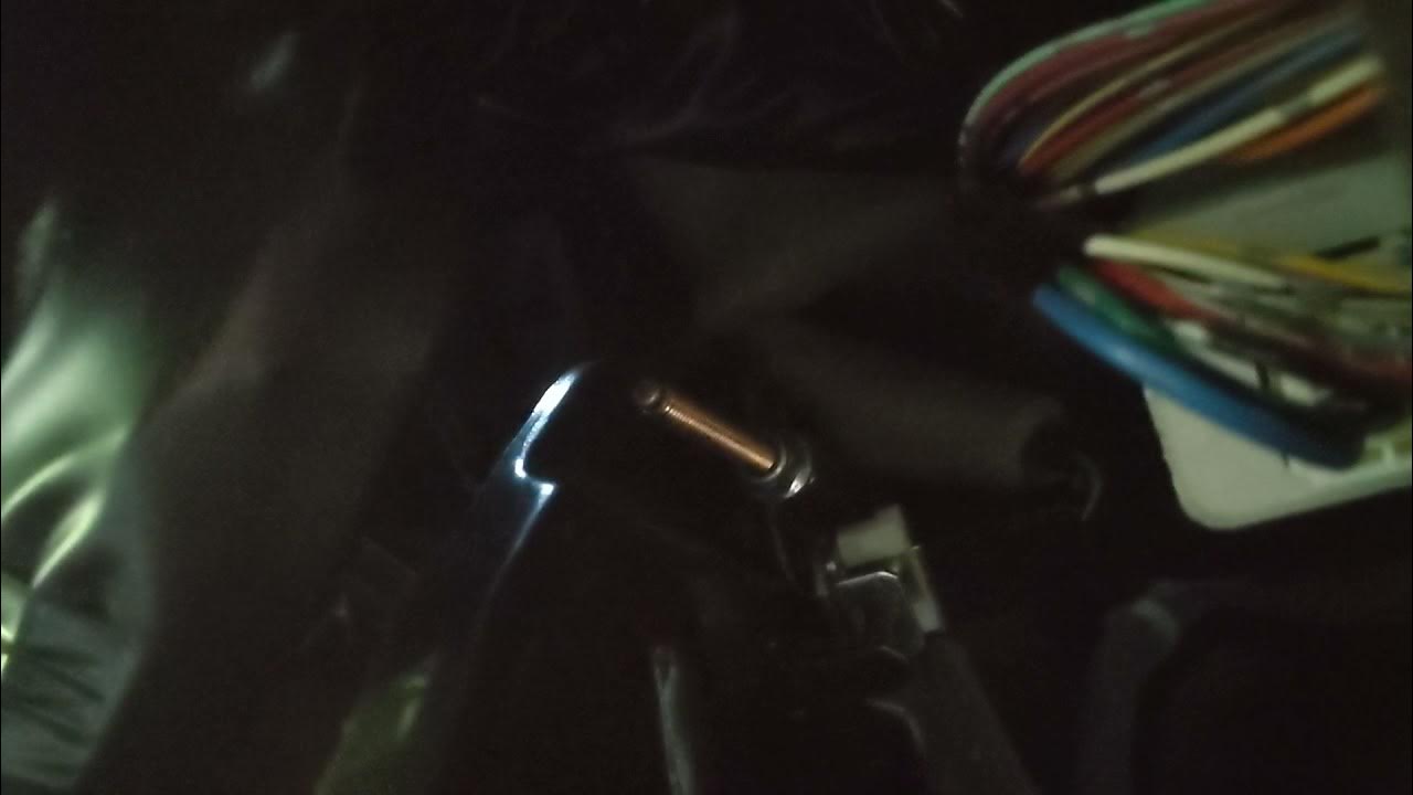 Nissan titan emergency brake adjustment - YouTube