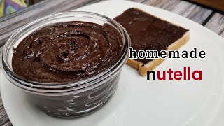 ทำนูเทลล่าง่ายๆ หรือซอสช็อกโกแลต ส่วนผสมน้อย เนื้อเนียนนุ่ม หอมอร่อย ปลอดสารกันบูด | สวนครัว cooking