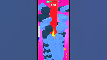 Super Satisfying Asmr Game Stack Ball #tiktok #gaming #stackball #asmr #satisfying