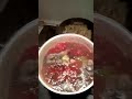 Приготовление борща