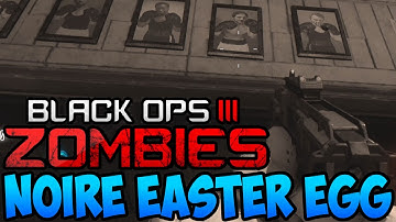 Shadows Of Evil: BLACK & WHITE NOIRE EASTER EGG MODE! (Black Ops 3 Zombies Easter Egg)