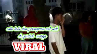 Viral❗satu cowok dua perempuan ketahuan wik wik