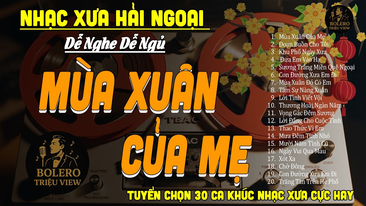 MÙA XUÂN CỦA MẸ - LK BOLERO DIỄN QUÂN ĐỘC LẠ HAY NHẤT HIỆN NAY, NGHE CỰC ÊM TAI 2026