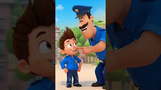 afacan Polis Memuru Oldu! 👮‍♂️🚓 #kısafilm #çocukanimasyonu