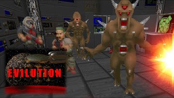 DOOM II with Project Brutality [TNT Evilution] Level 09 Stronghold
