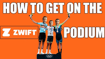 My FIRST EVER Zwift PODIUM! (And how to get yours!)