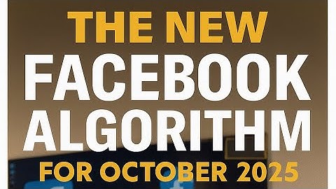 New facebook alorgrithm in October 2025 for all content creators, Don’t miss