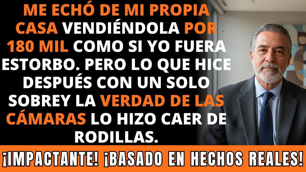 Mi Hijo Vendió Mi Casa Por 180 Mil Sin Preguntarme… Pero Lo Que Pasó Lo Destruyó. IMPACTANTE.