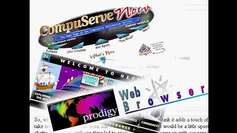 Mid 90s web browsers
