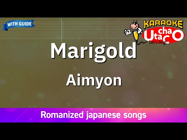 Marigold – Aimyon (Romaji Karaoke with guide) class=