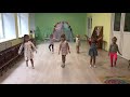 Танец бабочек, в детском саду. Девочки 4-5 лет