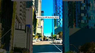 Melbourne Australia 2025, CITY ROAD #drivingtour #beautifulcity #cityview