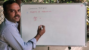 Mapping of Differentials Conversion Technique with an Example