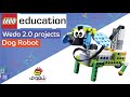 Wedo 2 0 instructions + code Dog Robot II LEGO EDUCATION