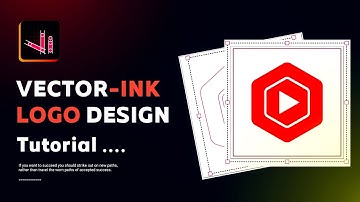YouTube studio logo design tutorial in vector ink @vectorinkapp @GoogleIndia