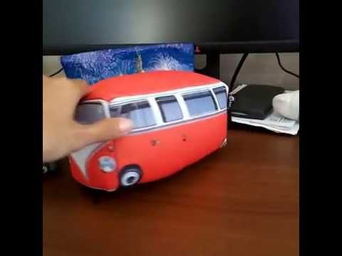 Wonderbaarlijk VW Camper Kombi amigurumi - YouTube TV-18