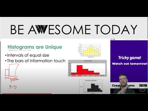 STAV MATH LESSON - Histograms - YouTube
