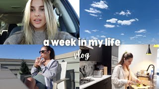 VLOG: a few days in my life working a 9 to 5 job | hair appointment, yoga, catching up