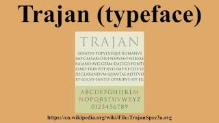 Trajan (typeface)