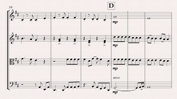 Rude String Quartet Sheet Music Cover Magic