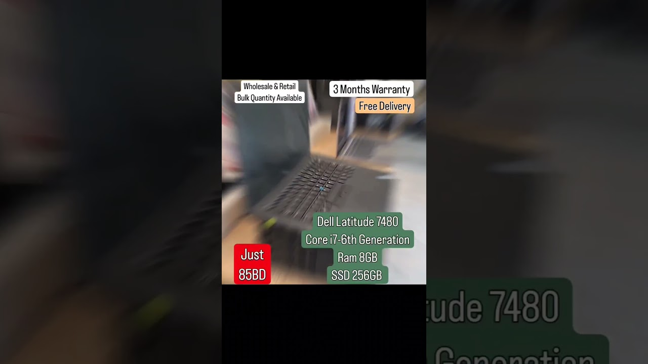 Dell Latitude 7480 Core i5-8th Generation 